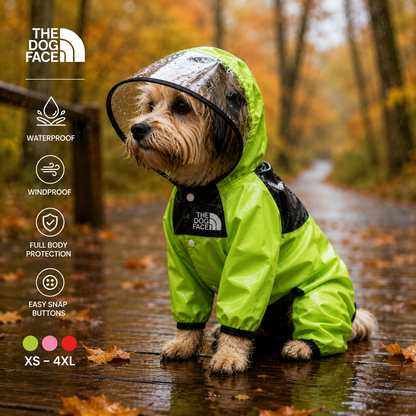 Lightweight Waterproof Dog Raincoat