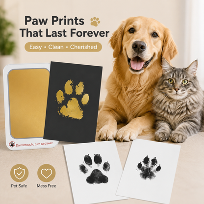 Inkless Clean Touch Paw Print Kit