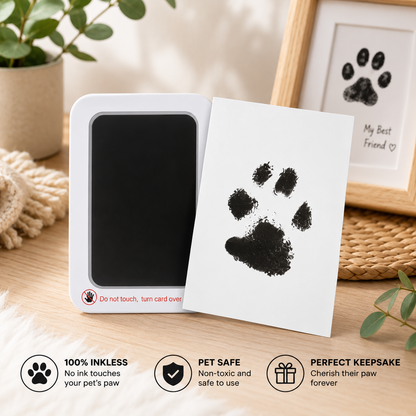 Inkless Clean Touch Paw Print Kit