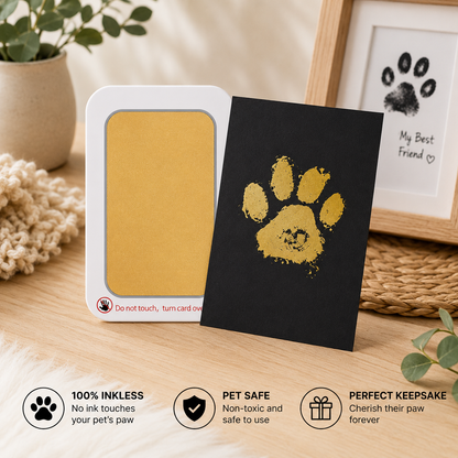 Inkless Clean Touch Paw Print Kit