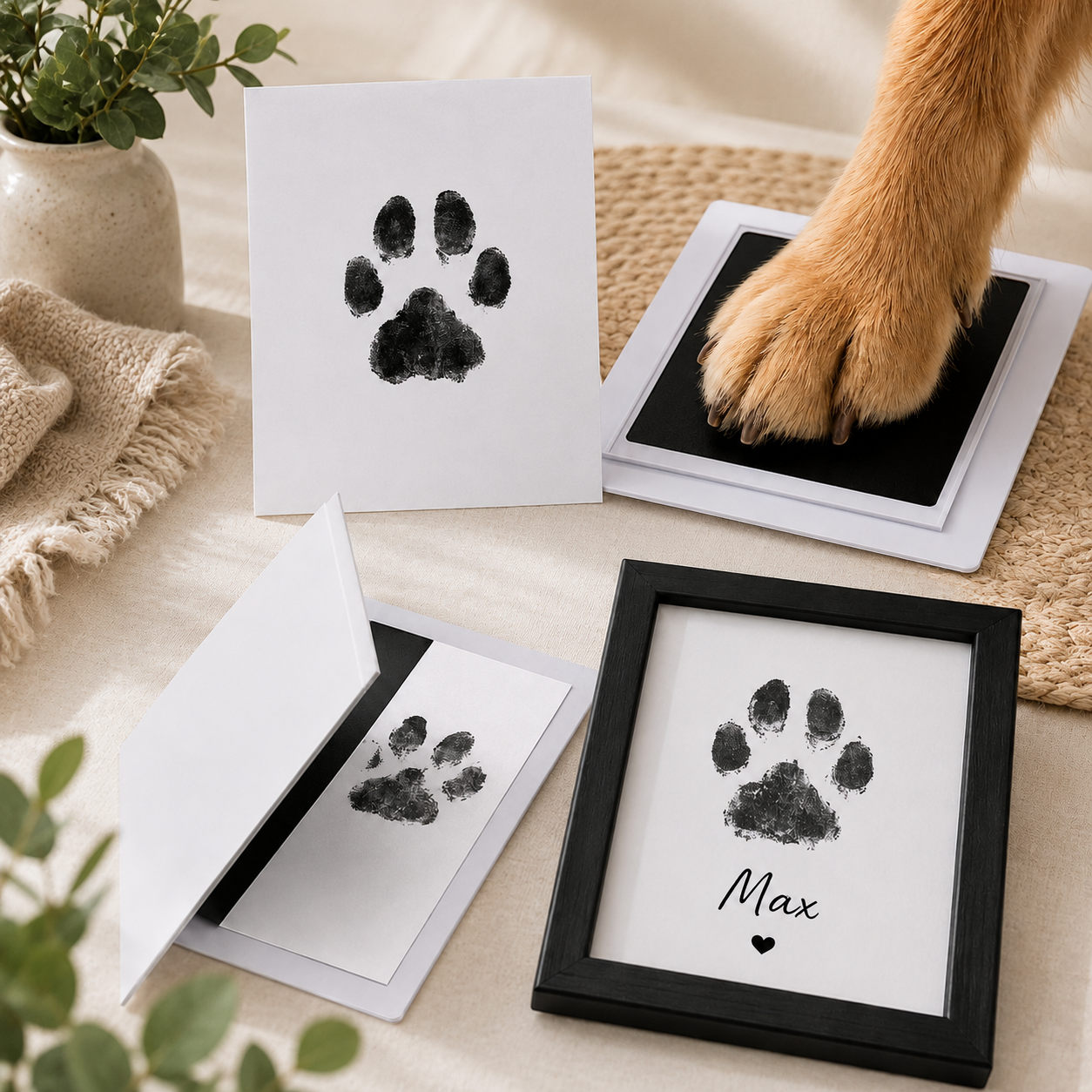 Inkless Clean Touch Paw Print Kit