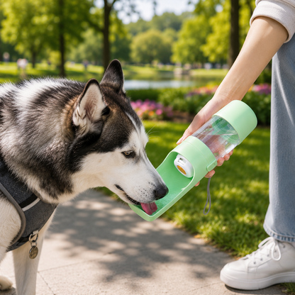 Portable Pet Water Bottle Leak Proof Travel Dispenser