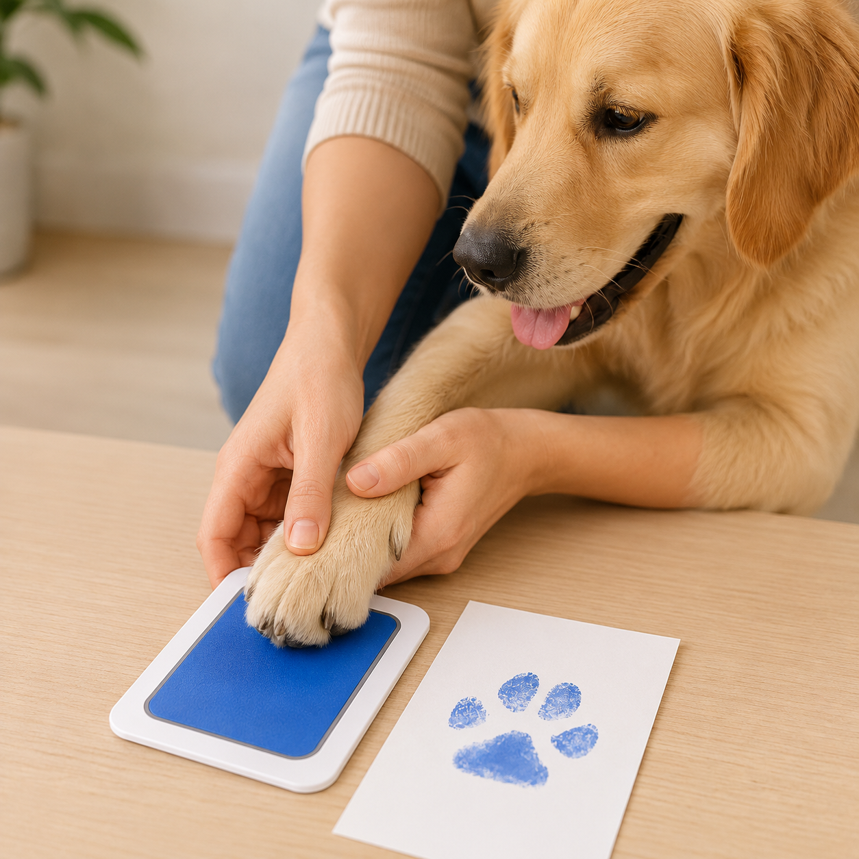 Inkless Clean Touch Paw Print Kit