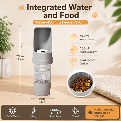 Portable Pet Water Bottle Leak Proof Travel Dispenser
