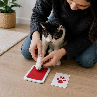 Inkless Clean Touch Paw Print Kit