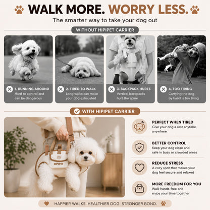 Portable Pet Travel Bag with Storage Pocket